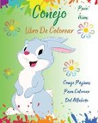 Conejo Libro De Colorear Para Niños: Conejo Páginas Para Colorear Del Alfabeto l Libro para colorear con lindos conejos l Libro de actividades interac