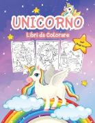 Unicorno Libro da Colorare per Ragazze