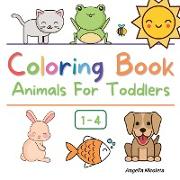Coloring Book Animals For Toddlers