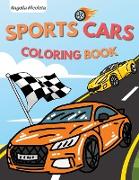 Sports Cars Coloring Book