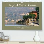 Lago di Orta - Ortasee (Premium, hochwertiger DIN A2 Wandkalender 2022, Kunstdruck in Hochglanz)
