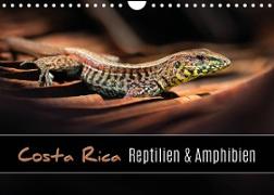 Costa Rica - Reptilien und Amphibien (Wandkalender 2022 DIN A4 quer)