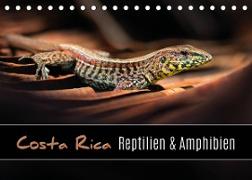 Costa Rica - Reptilien und Amphibien (Tischkalender 2022 DIN A5 quer)
