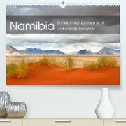Namibia: Ein Traum von sanftem Licht und unendlicher Weite (Premium, hochwertiger DIN A2 Wandkalender 2022, Kunstdruck in Hochglanz)