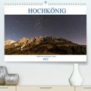 HOCHKÖNIG - Gipfel der Salzburger Alpen (Premium, hochwertiger DIN A2 Wandkalender 2022, Kunstdruck in Hochglanz)