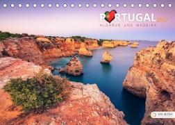 Portugal - Algarve und Madeira (Tischkalender 2022 DIN A5 quer)