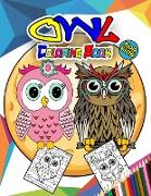Owl Coloring Book for Kids