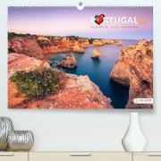 Portugal - Algarve und Madeira (Premium, hochwertiger DIN A2 Wandkalender 2022, Kunstdruck in Hochglanz)