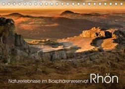 Naturerlebnis im Biosphärenreservat Rhön (Tischkalender 2022 DIN A5 quer)