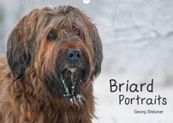 Briard Portraits (Wandkalender 2022 DIN A3 quer)