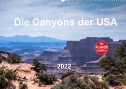 Die Canyons der USA (Wandkalender 2022 DIN A2 quer)