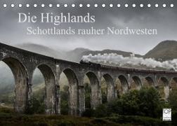 Die Highlands - Schottlands rauher Nordwesten (Tischkalender 2022 DIN A5 quer)