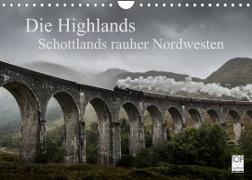 Die Highlands - Schottlands rauher Nordwesten (Wandkalender 2022 DIN A4 quer)