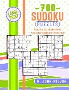 700 Sudoku Puzzles: 350 Easy & 350 Medium Sudoku Puzzles for Beginners with Solutions