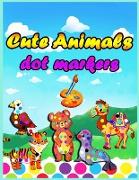 Cute Animals Dot Markers