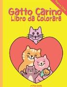 Gatto Carino Libro da Colorare