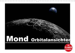 Mond Orbitalansichten (Wandkalender 2022 DIN A3 quer)