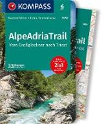 KOMPASS Wanderführer AlpeAdriaTrail, Vom Großglockner nachTriest, 33 Etappen