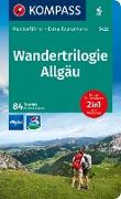 KOMPASS Wanderführer Wandertrilogie Allgäu, 84 Touren