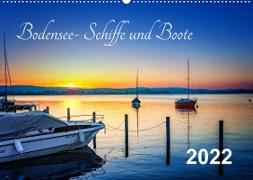 Bodensee-Schiffe und Boote (Wandkalender 2022 DIN A2 quer)