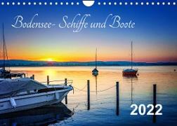 Bodensee-Schiffe und Boote (Wandkalender 2022 DIN A4 quer)
