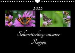 Schmetterlinge unserer Region (Wandkalender 2022 DIN A4 quer)