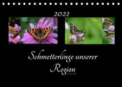 Schmetterlinge unserer Region (Tischkalender 2022 DIN A5 quer)