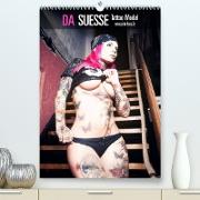 Tattoo Queen Da Suesse (Premium, hochwertiger DIN A2 Wandkalender 2022, Kunstdruck in Hochglanz)