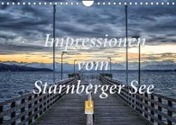 Impressionen vom Starnberger See (Wandkalender 2022 DIN A4 quer)