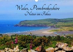 Wales Pembrokeshire - Natur im Fokus- (Wandkalender 2022 DIN A3 quer)