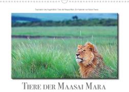Tiere der Maasai Mara (Wandkalender 2022 DIN A3 quer)