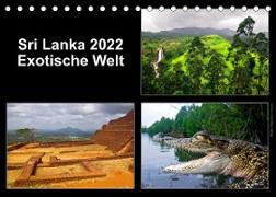 Sri Lanka 2022 - Exotische Welt (Tischkalender 2022 DIN A5 quer)
