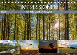 Impressionen aus dem Bayerischen Wald (Tischkalender 2022 DIN A5 quer)