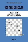 500 Chess Puzzles, Mate in 4, Advanced Level