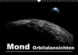 Mond Orbitalansichten (Wandkalender 2022 DIN A3 quer)