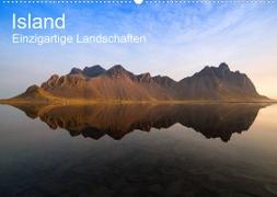 Island - einzigartige Landschaften (Wandkalender 2022 DIN A2 quer)