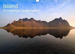 Island - einzigartige Landschaften (Wandkalender 2022 DIN A3 quer)