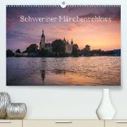 Schweriner Märchenschloss (Premium, hochwertiger DIN A2 Wandkalender 2022, Kunstdruck in Hochglanz)