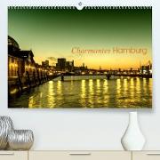 Charmantes Hamburg (Premium, hochwertiger DIN A2 Wandkalender 2022, Kunstdruck in Hochglanz)