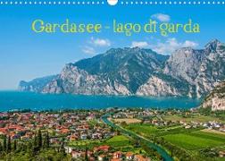 Gardasee - lago di Garda by Sascha Ferrari (Wandkalender 2022 DIN A3 quer)