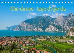 Gardasee - lago di Garda by Sascha Ferrari (Tischkalender 2022 DIN A5 quer)