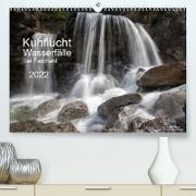 Kuhflucht Wasserfälle bei Farchant (Premium, hochwertiger DIN A2 Wandkalender 2022, Kunstdruck in Hochglanz)