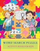 WORD SEARCH PUZZLE Activity Book for Kids