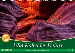 USA Kalender Deluxe (Wandkalender 2022 DIN A2 quer)