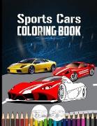 Sports Cars Coloring Book