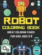 Robot Coloring Book For Kids