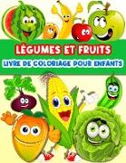 Livre De Coloriage Fruits Et Légumes Pour Enfants