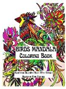 Mandala Birds Coloring Book