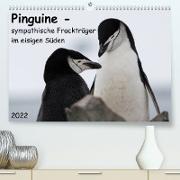 Pinguine - sympathische Frackträger im eisigen Süden (Premium, hochwertiger DIN A2 Wandkalender 2022, Kunstdruck in Hochglanz)