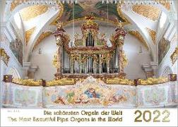 Der Orgelkalender, ein Musik-Kalender 2022, DIN A3
